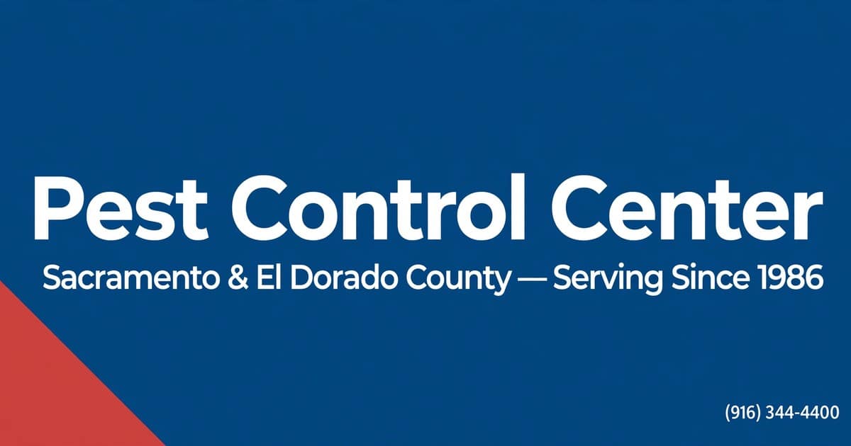 Pest Control Center Inc., Sacramento
